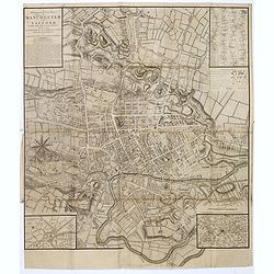 A Topographical plan of Manchester and Salford with the adjacent parts, shewing also the different allotments of land proposed to be built on as communicated to the Surveyor by the respective proprietors. . .