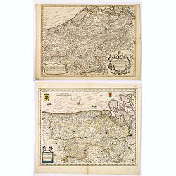 Flandria et Zeelandia Comitatus. / A Map of the County of Flanders. [Two maps]