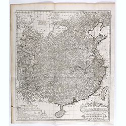 Carte Generale de la Chine Dressée sur les Cartes Particulieres Que l' Empereur Chang-Hi a fait lever sur les lieux..