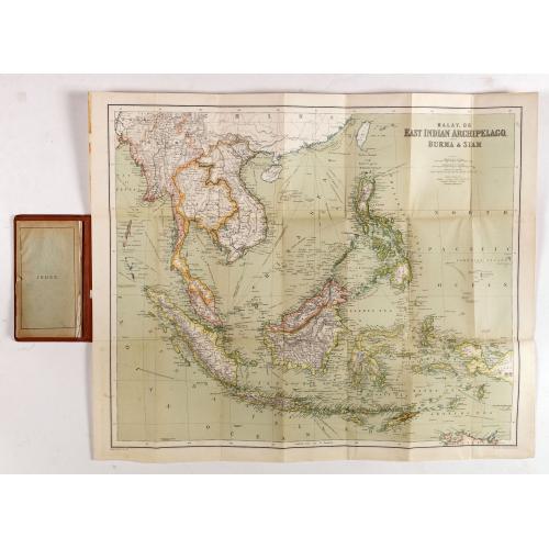 Old map image download for East Indies. (Malay, or East Indian Archipelago with Burma & Siam)