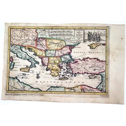 Old map image download for [Lot of 4]  TURKEY