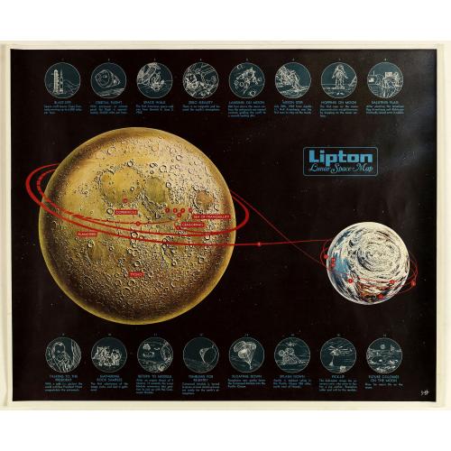 Old map image download for LIPTON Lunar Space Map