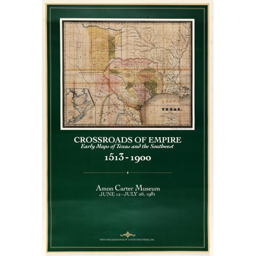 Old map image download for Crossroads of Empire. Early Maps of Texas and the Southwest 1513 - 1900