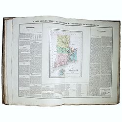 Atlas Gégraphique Statistique, historique et chronologique des deux Ameriques et des isles adjacentes; traduit de l'atlas exécuté en Amerique d'aprés Lesage, avec des nombreuses corrections et augmentations