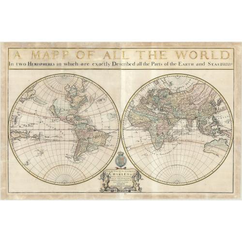 Old map image download for A Mapp of All The World.