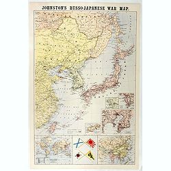 Johnston's Russo-Japanese War Map.