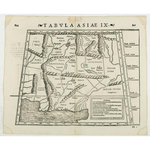 Old map image download for Tabula Asiae IX. (North India and Pakistan)