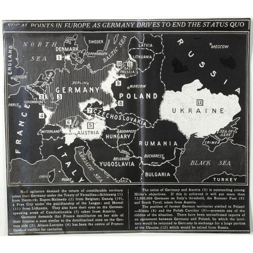 Old map image download for Focal points in Europe as Germany drives to end the status quo.