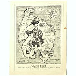 Pleasure Island : Being A Plan in the Old Manner of the Lake Island in Canada which Mr Winston Churchill is said to covert.