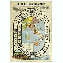 Giuoco Dell'Oca Geografica.