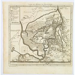 Carte du District de Tranquebar.