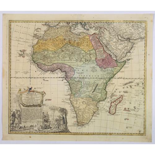 Old map image download for Africa Secundum legitimas Projectionis Sterographicae regulas. . .