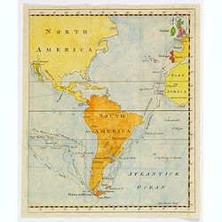 [Untitled] but Chart of the Track of the Dolphin, Tamar, Swallow & Endeavour through the South Seas & the track of M.Bougainville. . .