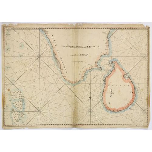 Old map image download for [Untitled] English Sea Chart.