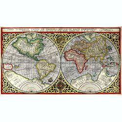 Orbis Terrarum Typus De Integro Multis In Locus Emandaius.