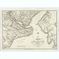 Carte de Constantinople. . .