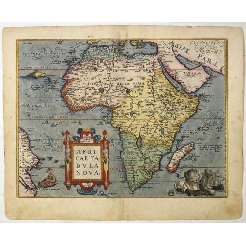 Old map image download for Set of world & four continents in stunning original colors.