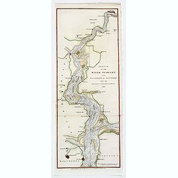 Sketch of the River Scheldt, from Flushing to Antwerp with the Soundings Fortifications, &c. 1810