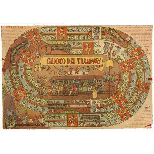 Old map image download for Giuco Del Tramway.