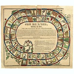 Jeu de l'Oie, renouvelé des Grecs, Jeu de plaisir et de récréation.