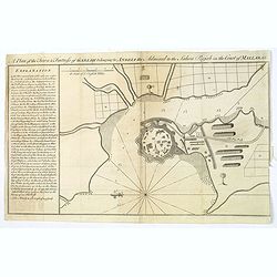 A Plan of the Town & Fortress of Garlah belonging to Angria the Admiral to the Jahou Rajah on the Coast of Mallabar.