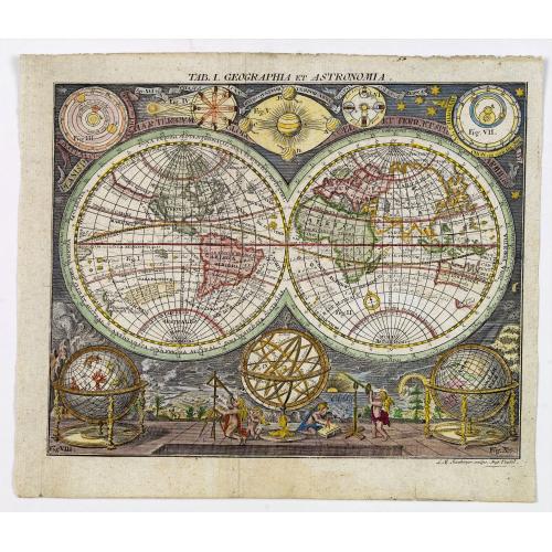 Old map image download for Tab. 1. Geographia et Astronomia.