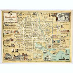 Historical Map of Old Baltimore.