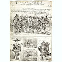 The Caricaturist - A monthly show up political & humorous - March N8 - The cholera morbus!!!