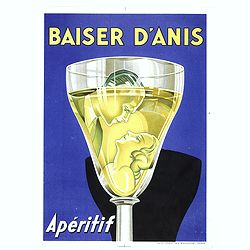 Baiser d'Anis Apéritif.