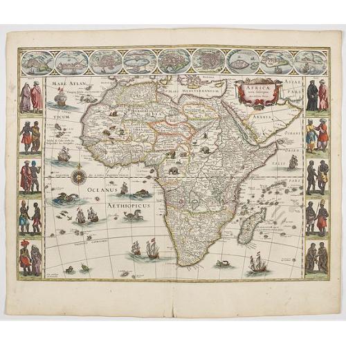 Old map image download for Africae nova descriptio.