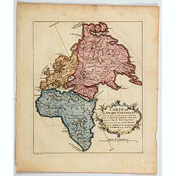 Carte de L'Ancien Continent. . .