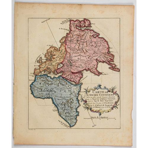 Old map image download for Carte de L'Ancien Continent. . .