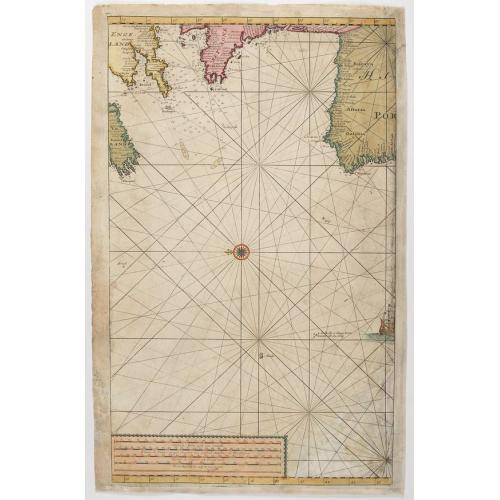 Old map image download for (Untitled sea chart of the North Sea with parts of the coasts of England, France, Ireland and Portugal.)