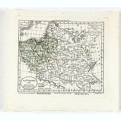 La Polonia colle divisioni del 1772, 1793 e 1795.