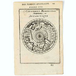 Continent Meridional Austral ou Antartique.