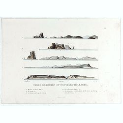 Terre de Diemen et Nouvelle-Hollande. . . [plate III]