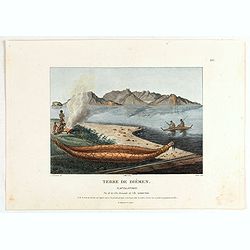 Terre de Diemen. Navigation. [plate XIV].