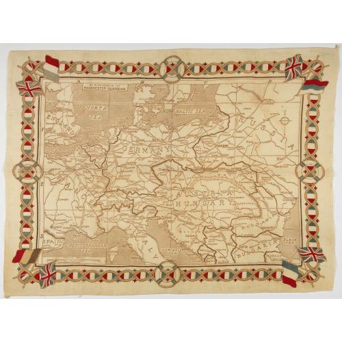 Old map image download for [Cloth Map of Europe]