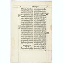 Page from La Cosmographie Universelle . . . (Page 54)