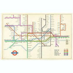 [London Underground map 1953]