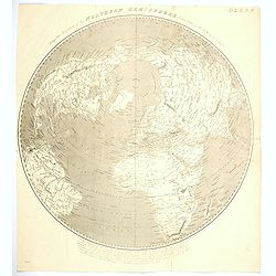 Perspective Projection of the Northern Hemisphere on the plane of the Horizon of London.