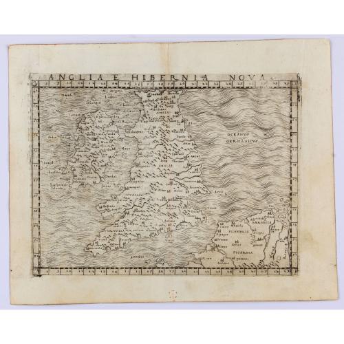 Old map image download for Anglia e Hibernia Nova