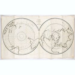 Carte des deux Regions Polaires. . .