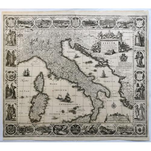 Old map image download for Tabulae Italiae, Corsicae, Sardiniae, et adjacentium..