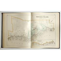 Atlas of the city and county of Quebec from actual surveys, based upon the cadastral plans deposited in the office of the Department of Crown Lands.