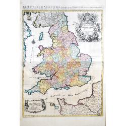 [Lot of 15 maps / prints of the British Isles]. Le Royaume d'Angleterre.