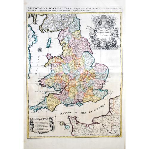 Old map image download for [Lot of 15 maps / prints of the British Isles]. Le Royaume d'Angleterre.