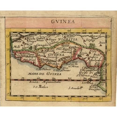 Old map image download for Gvinea.