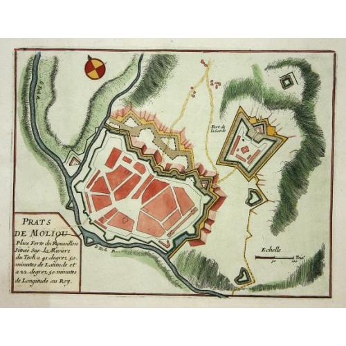 Old map image download for Prats de Moliou.