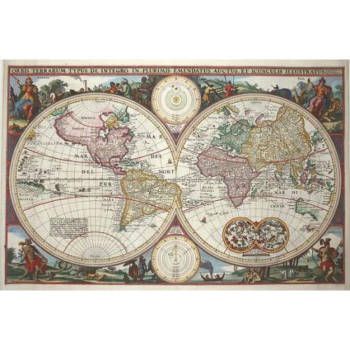 Old map image download for Orbis Terrarum Typus de Integro ..